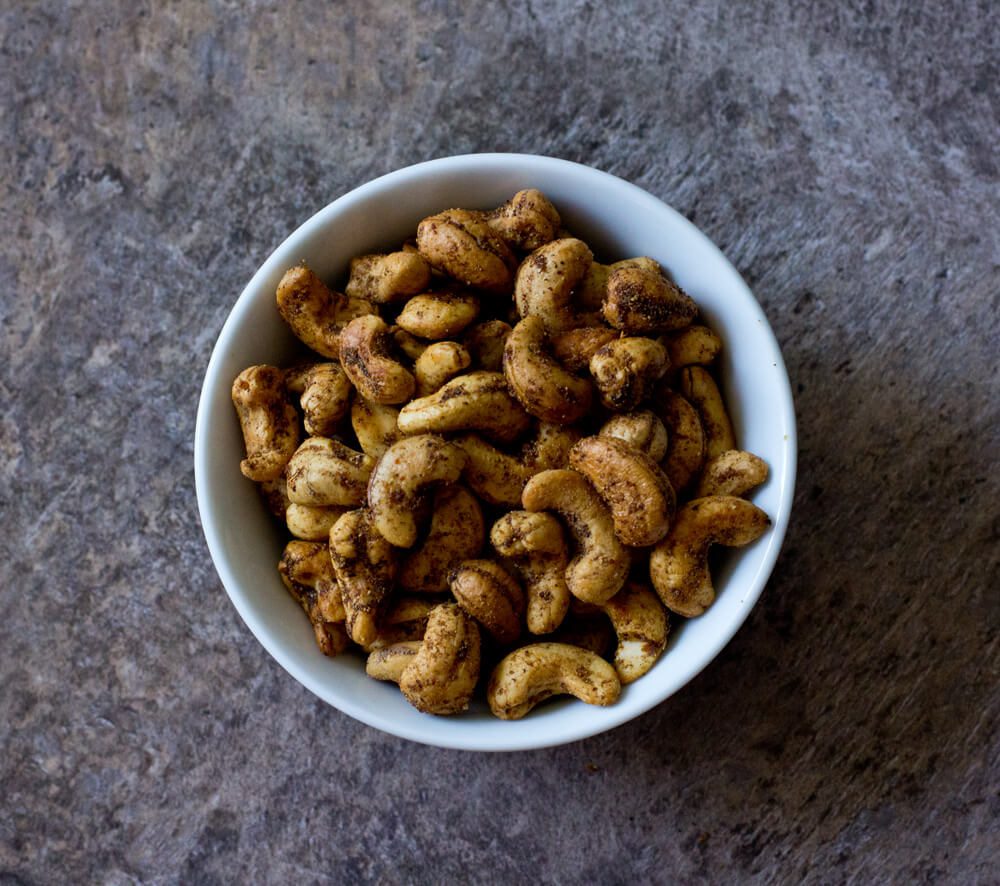 Masala Kaju: Spicy Roasted Cashews