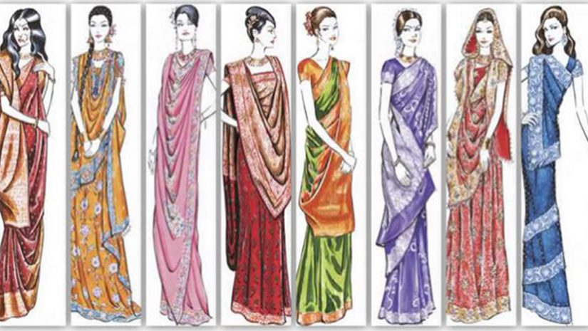 India has over Eighty Ways of Draping a Sari - Different Truths